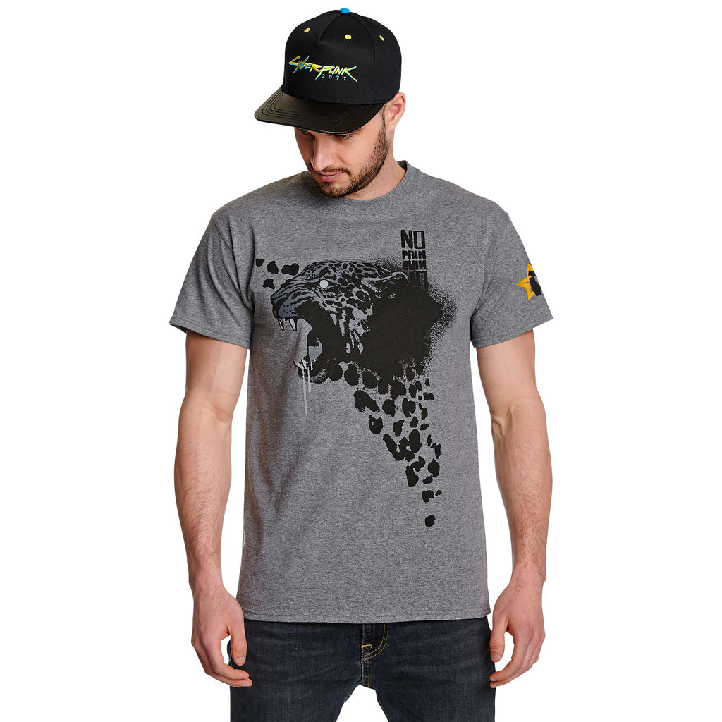 Immagine del prodotto Cyberpunk 2077 - T-shirt grigia con spray Animals