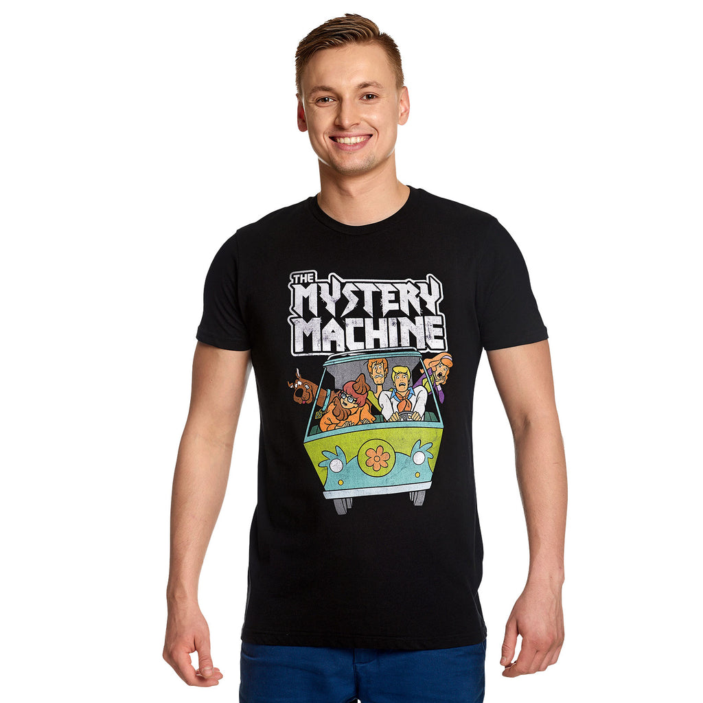 Immagine del prodotto Scooby-Doo - T-shirt vintage della Mystery Machine nera