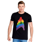 Product image Star Trek - Rainbow Pride Logo T-Shirt black