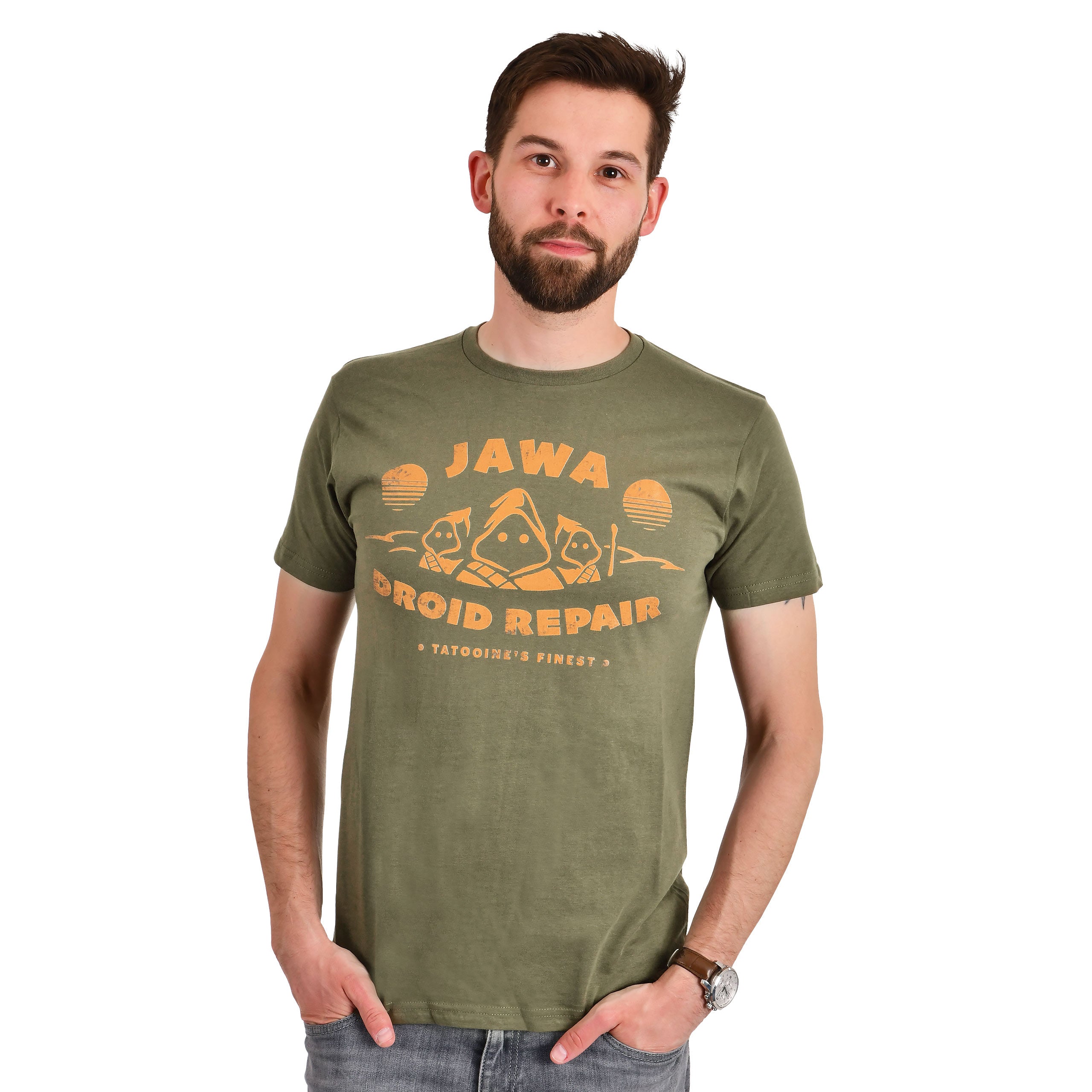 Immagine del prodotto Star Wars - T-shirt verde Jawa Droid Repair