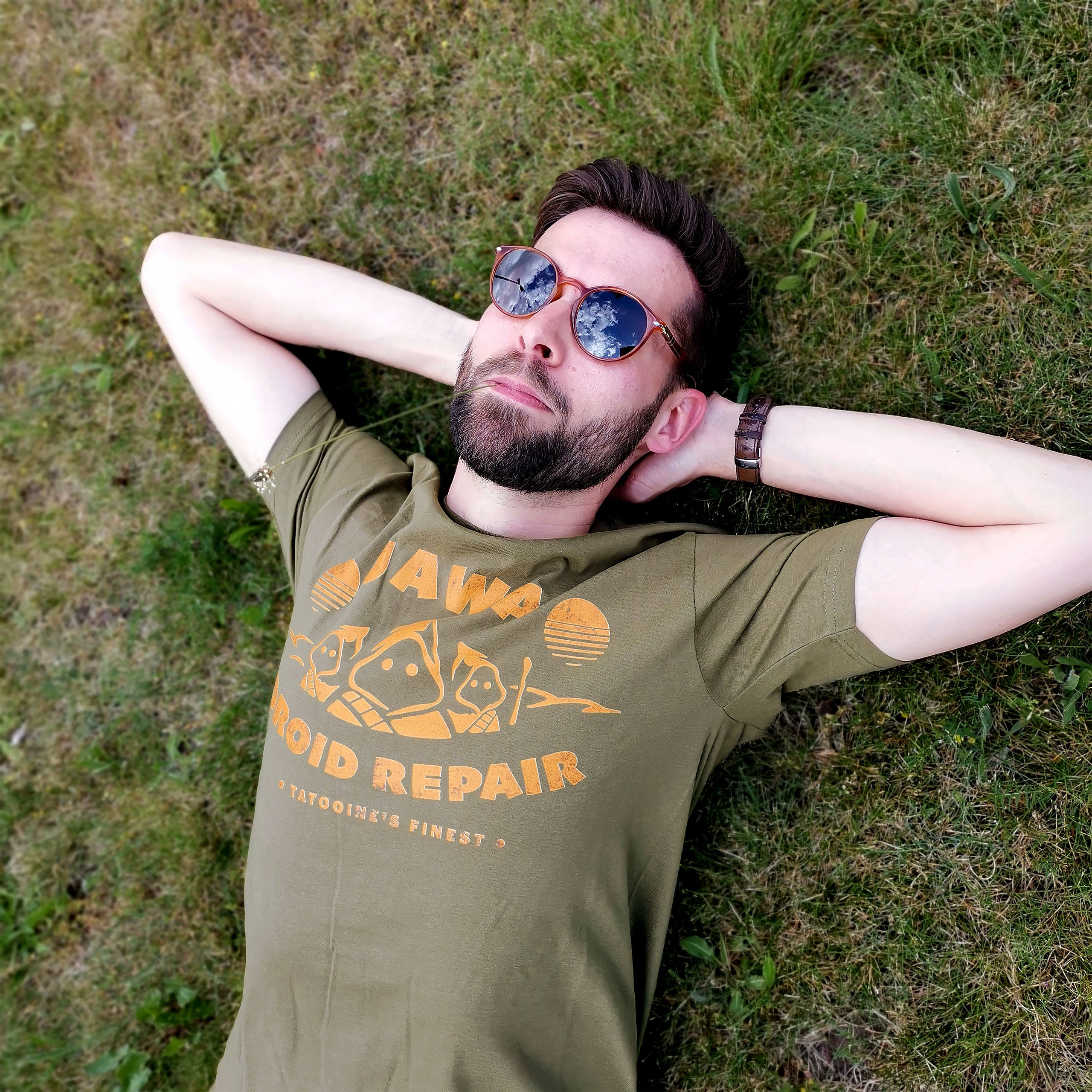 Immagine del prodotto Star Wars - T-shirt verde Jawa Droid Repair