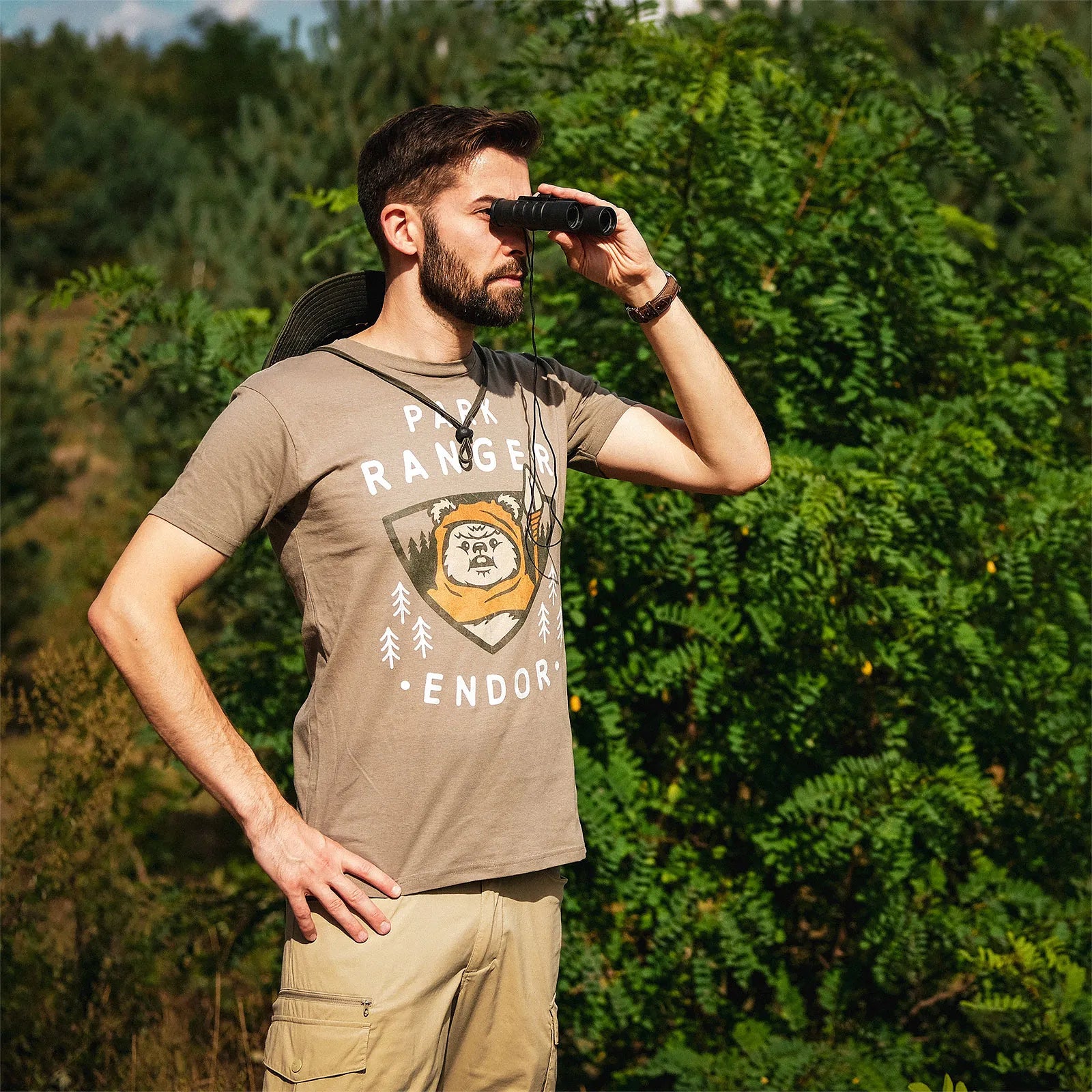 Immagine del prodotto Star Wars - T-shirt Ewok Park Ranger oliva