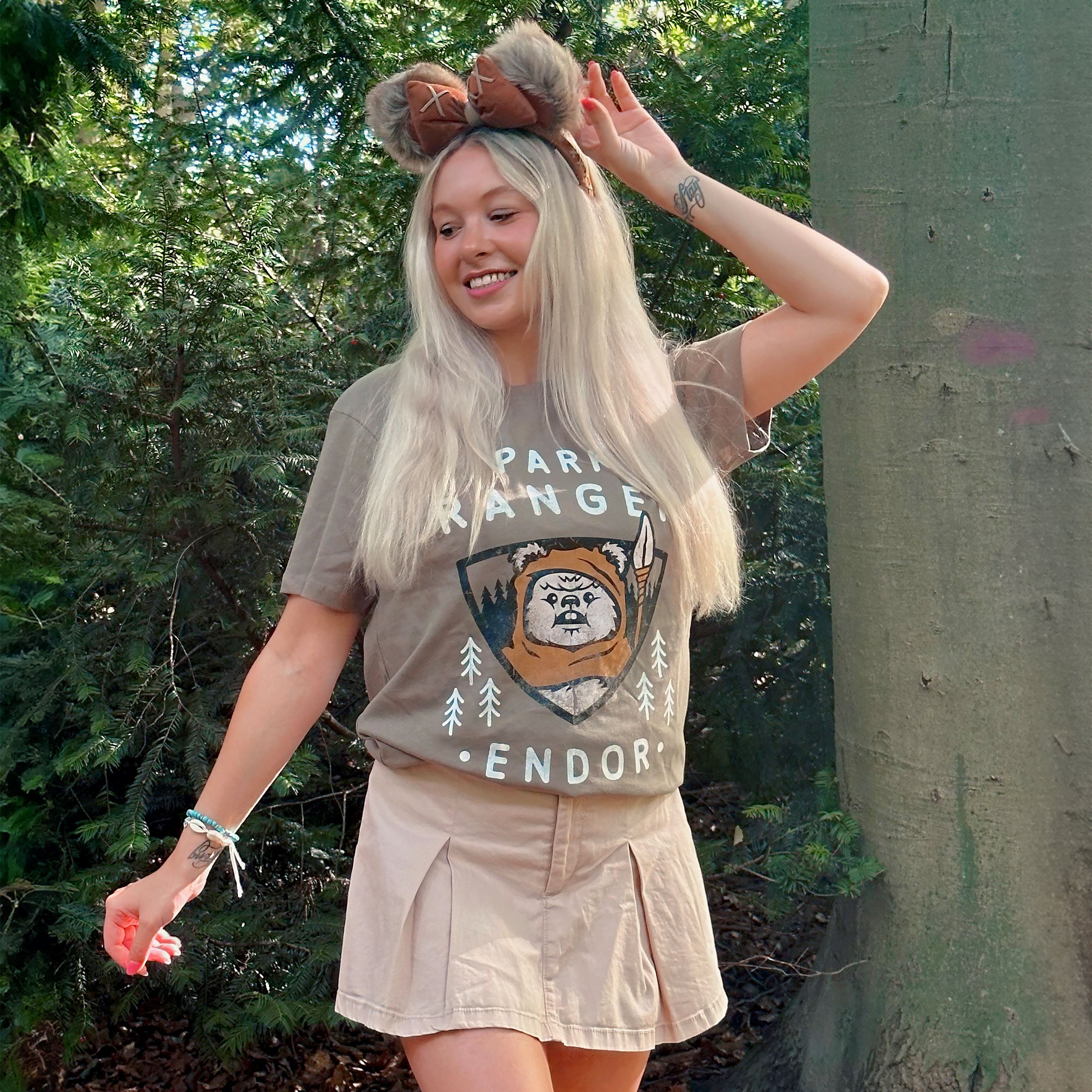 Immagine del prodotto Star Wars - T-shirt Ewok Park Ranger oliva