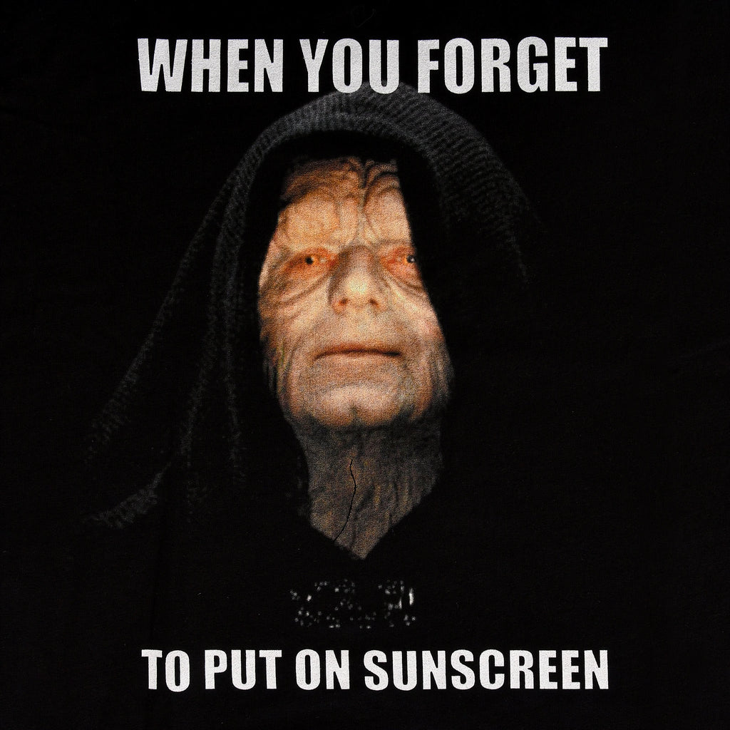 Immagine del prodotto Star Wars - T-shirt nera con protezione solare Palpatine