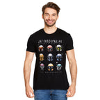 Immagine del prodotto Star Wars - T-shirt nera con caschi Mandaloriani