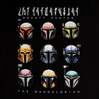 Immagine del prodotto Star Wars - T-shirt nera con caschi Mandaloriani