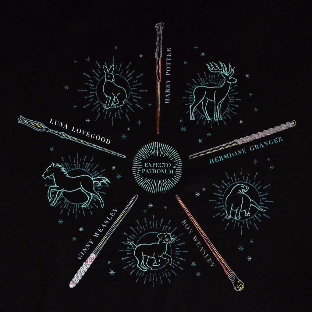 Immagine del prodotto Harry Potter - T-shirt da donna Patronus Friends nera