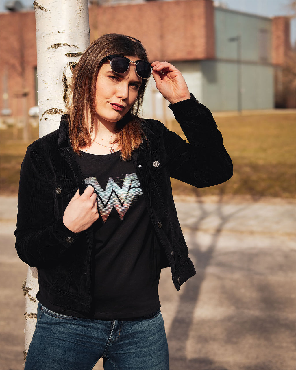Immagine del prodotto Wonder Woman - 1984 Logo T-shirt donna nera