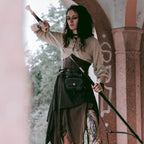 Immagine del prodotto Replica della spada d'acciaio di Geralt di Rivia con fodero per i fan di Witcher