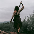 Immagine del prodotto Replica della spada d'acciaio di Geralt di Rivia con fodero per i fan di Witcher