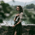 Immagine del prodotto Replica della spada d'acciaio di Geralt di Rivia con fodero per i fan di Witcher