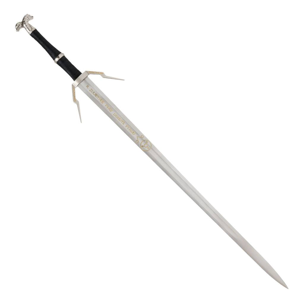 Immagine del prodotto Replica della Spada d'Argento di Geralt di Rivia con fodero per i fan di Witcher