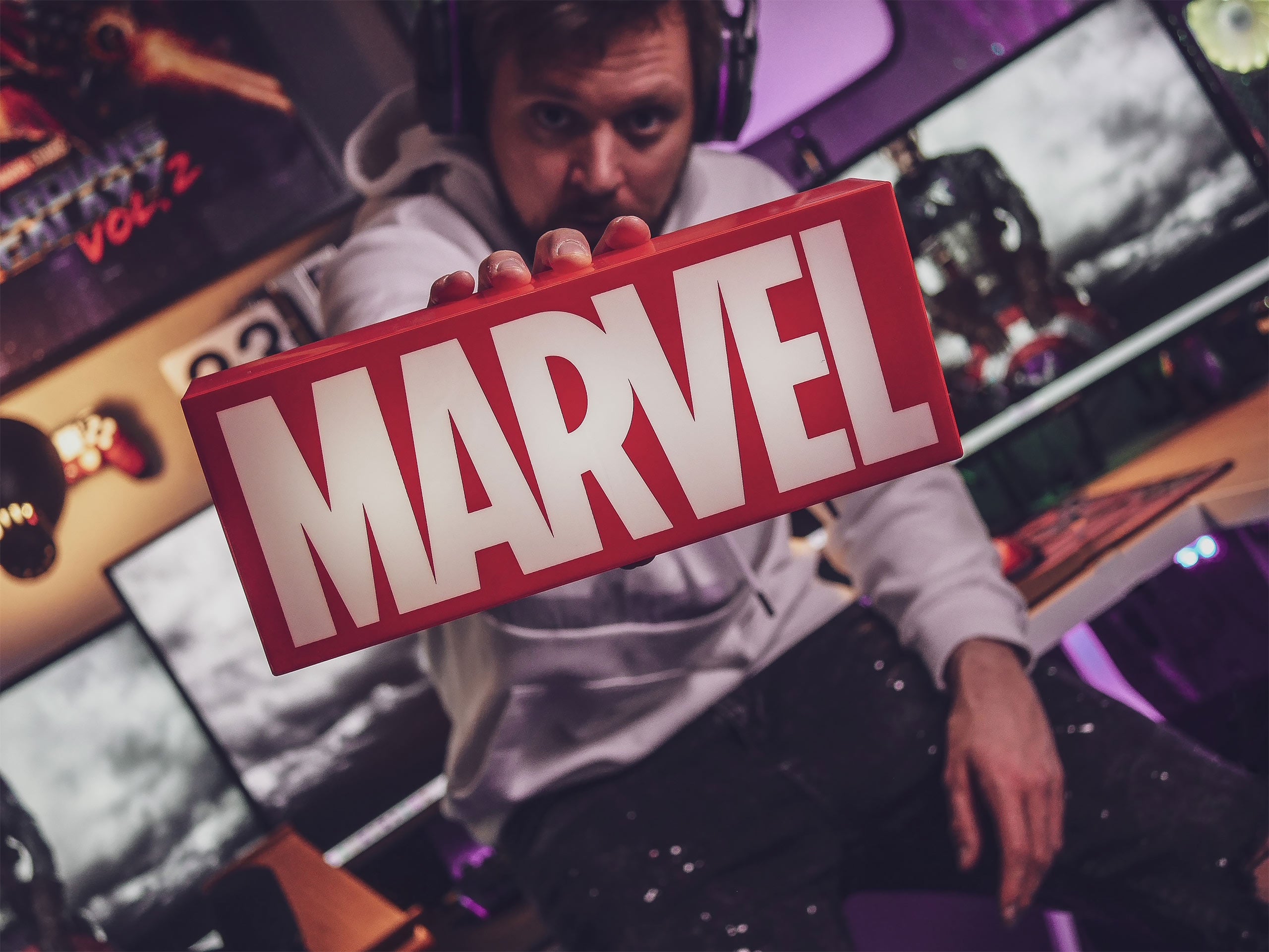 Immagine del prodotto Marvel - Lampada con logo