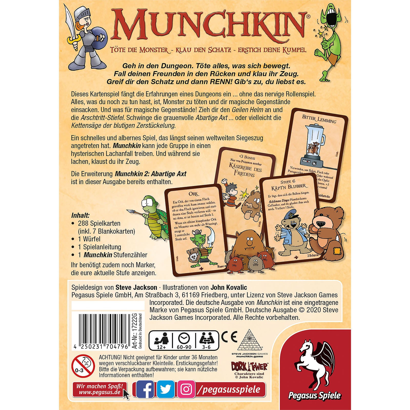 Immagine del prodotto Munchkin - Gioco base con espansione