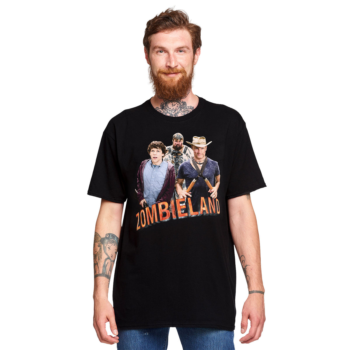 Immagine del prodotto Zombieland - T-shirt di gruppo nera