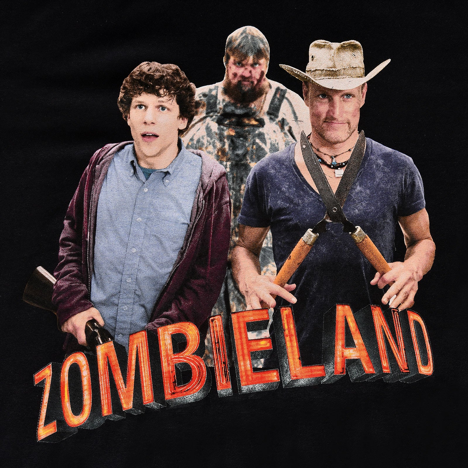 Immagine del prodotto Zombieland - T-shirt di gruppo nera