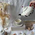 Immagine del prodotto Alice nel Paese delle Meraviglie - Teiera della Regina di Cuori con sottotazza
