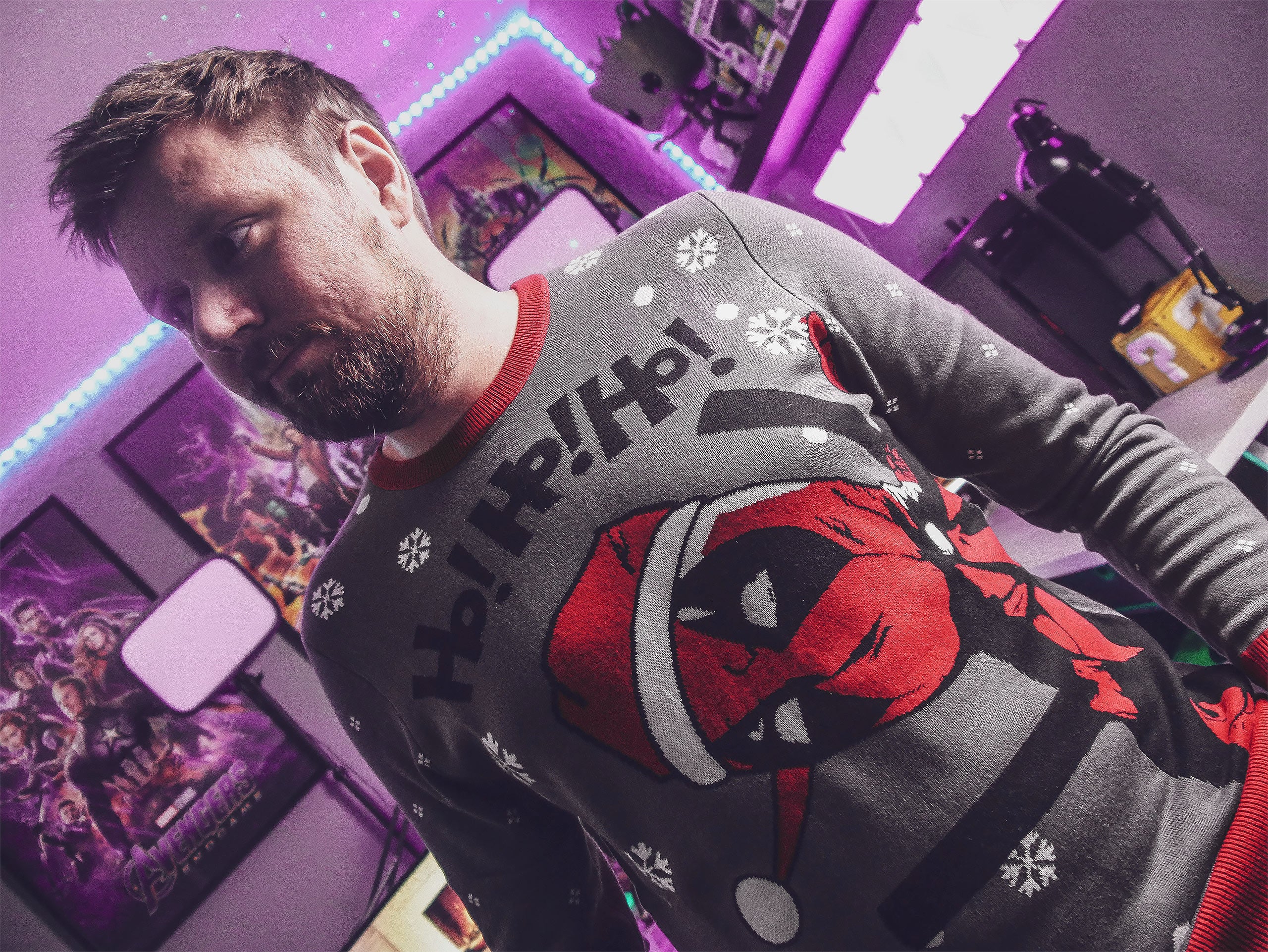 Immagine del prodotto Deadpool - Ho! Ho! Ho! Maglione a maglia