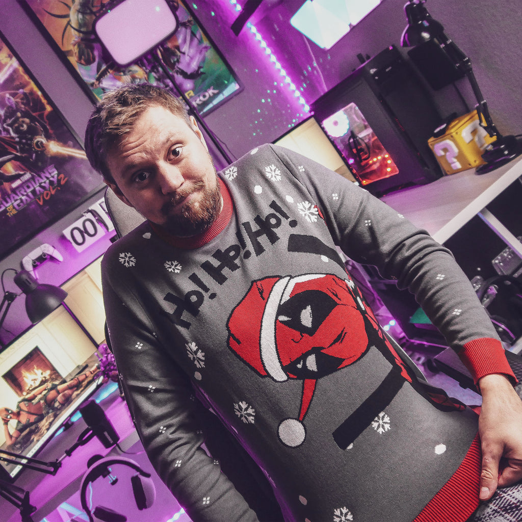 Immagine del prodotto Deadpool - Ho! Ho! Ho! Maglione a maglia