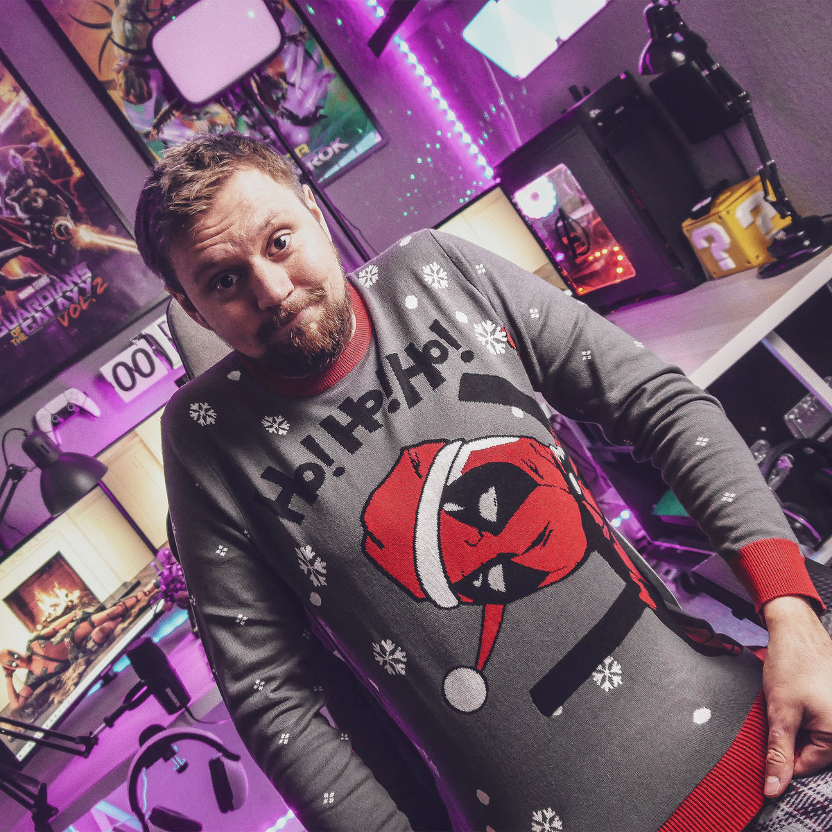 Immagine del prodotto Deadpool - Ho! Ho! Ho! Maglione a maglia