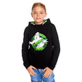 Immagine del prodotto Ghostbusters - Felpa con cappuccio per bambini con logo Slime nero