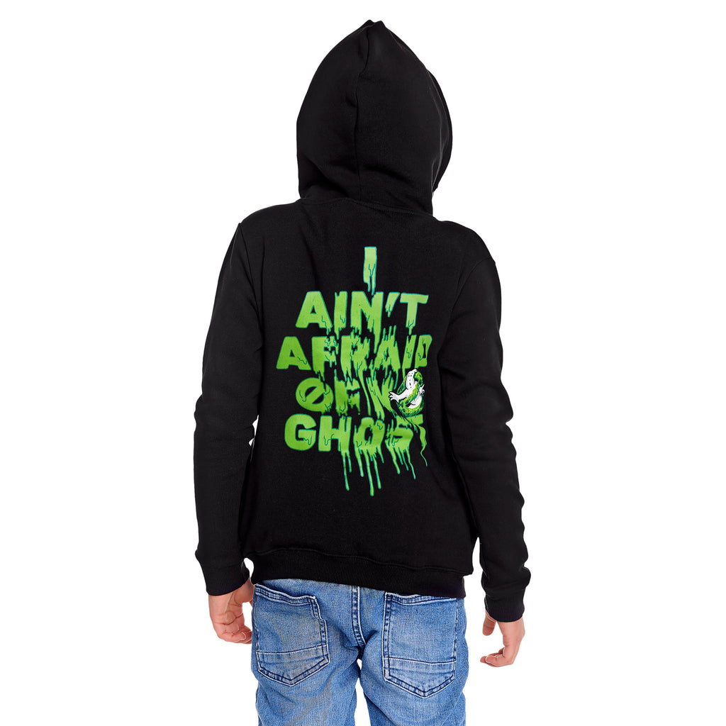 Immagine del prodotto Ghostbusters - Felpa con cappuccio per bambini con logo Slime nero