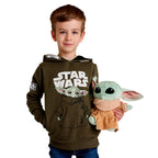 Immagine del prodotto Felpa con cappuccio per bambini Grogu verde - Star Wars The Mandalorian