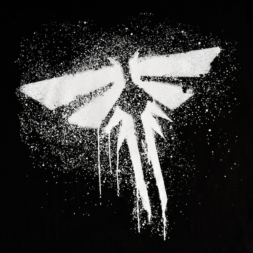 Immagine del prodotto The Last of Us - T-shirt nera con logo Fireflies