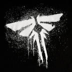 Immagine del prodotto The Last of Us - T-shirt nera con logo Fireflies