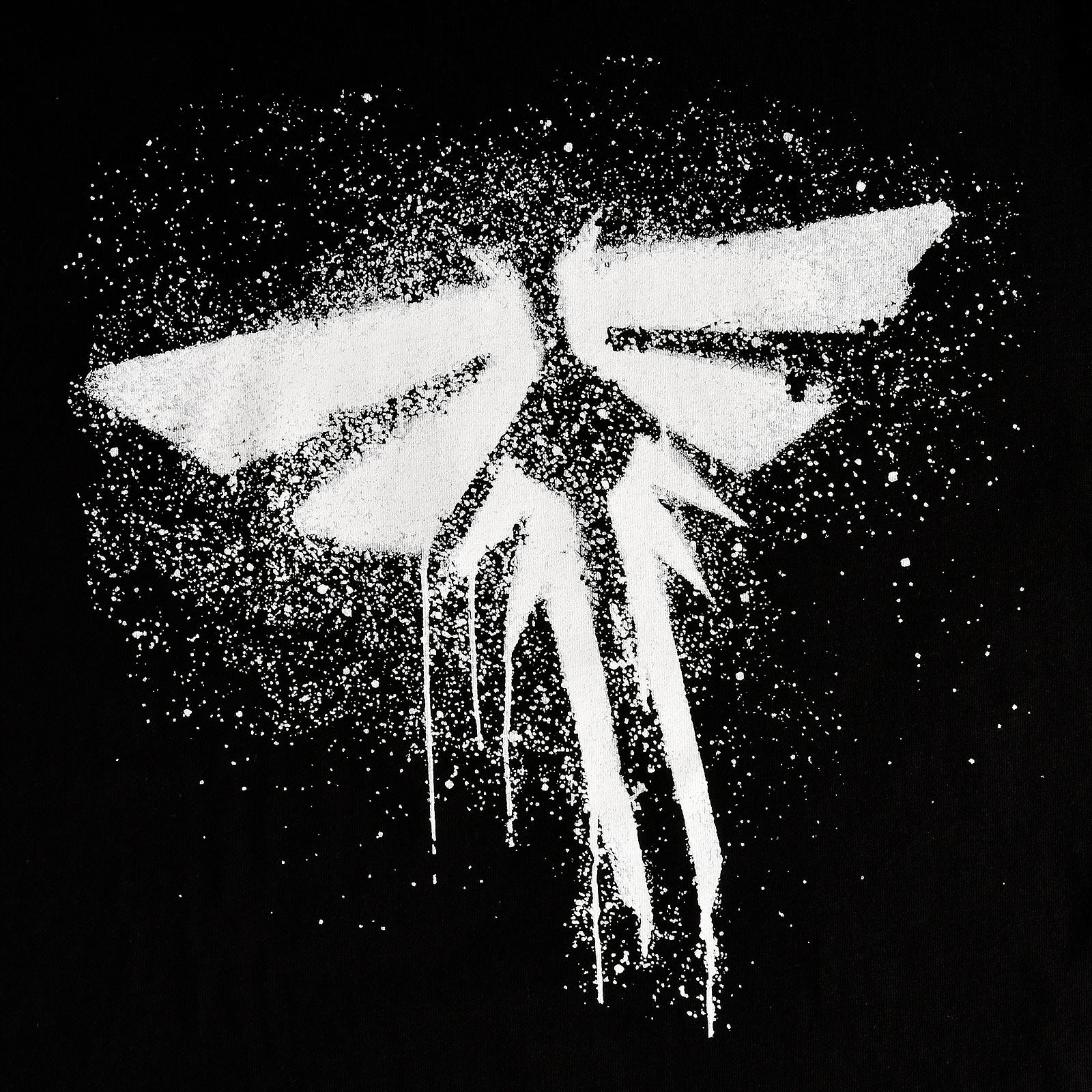 Immagine del prodotto The Last of Us - T-shirt nera con logo Fireflies