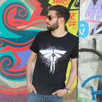 Immagine del prodotto The Last of Us - T-shirt nera con logo Fireflies