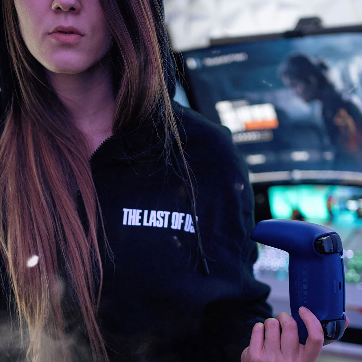 Immagine del prodotto The Last of Us - Felpa con cappuccio logo Fireflies nero