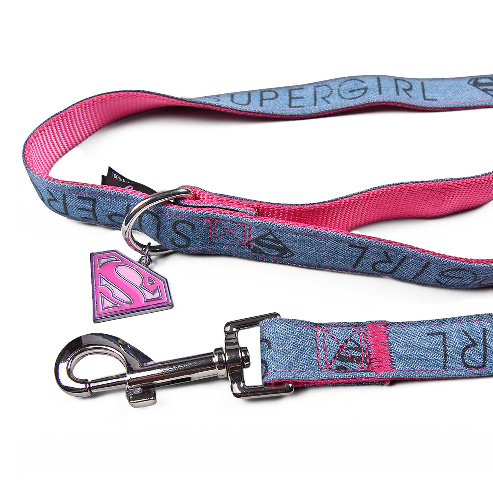 Immagine del prodotto Guinzaglio per cani Supergirl rosa-blu