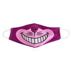 Immagine del prodotto Maschera facciale del Gatto del Cheshire per i fan di Alice nel Paese delle Meraviglie rosa