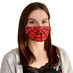 Immagine del prodotto Maschera per il viso a rete di ragno per fan di Spider-Man rosso