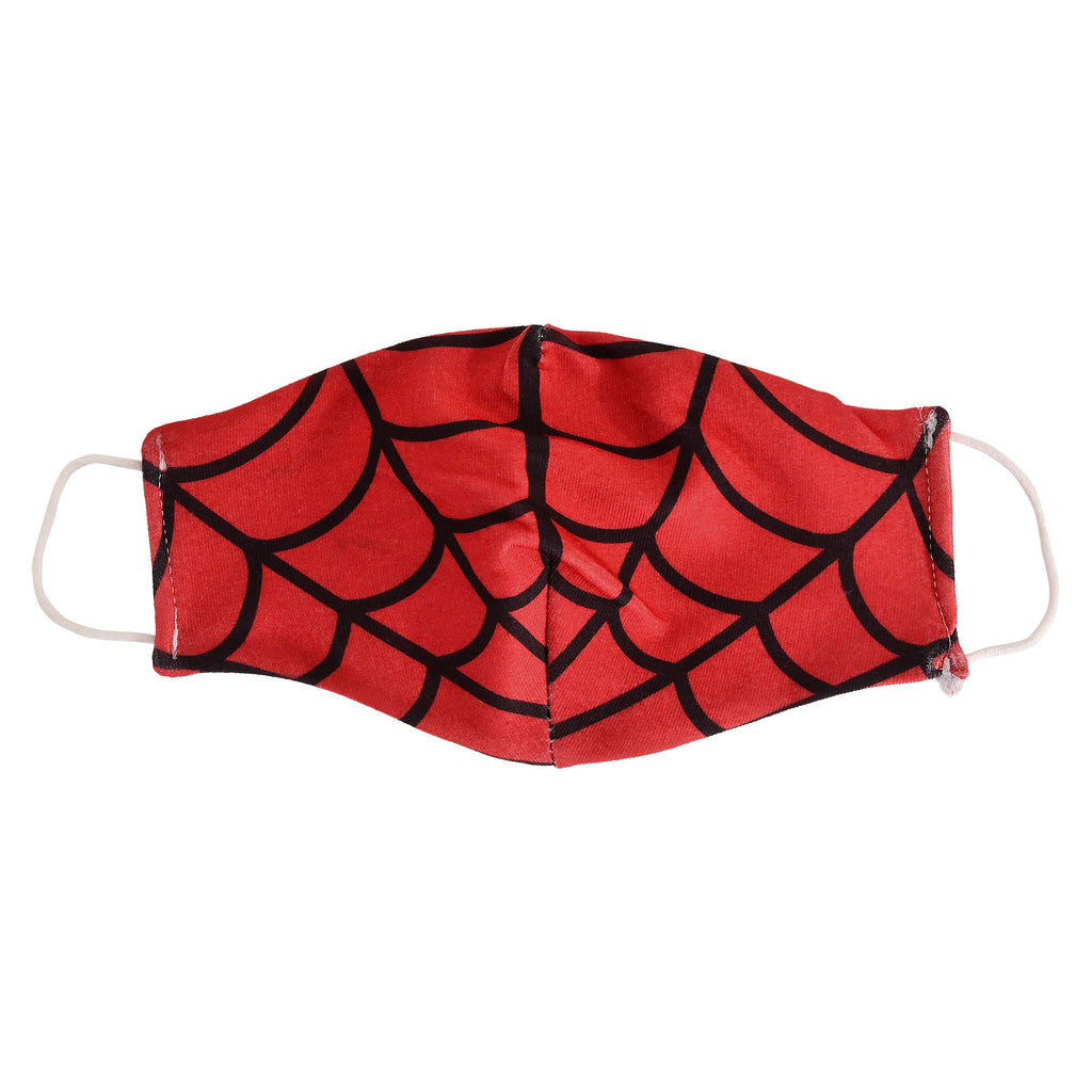 Immagine del prodotto Maschera per il viso a rete di ragno per fan di Spider-Man rosso