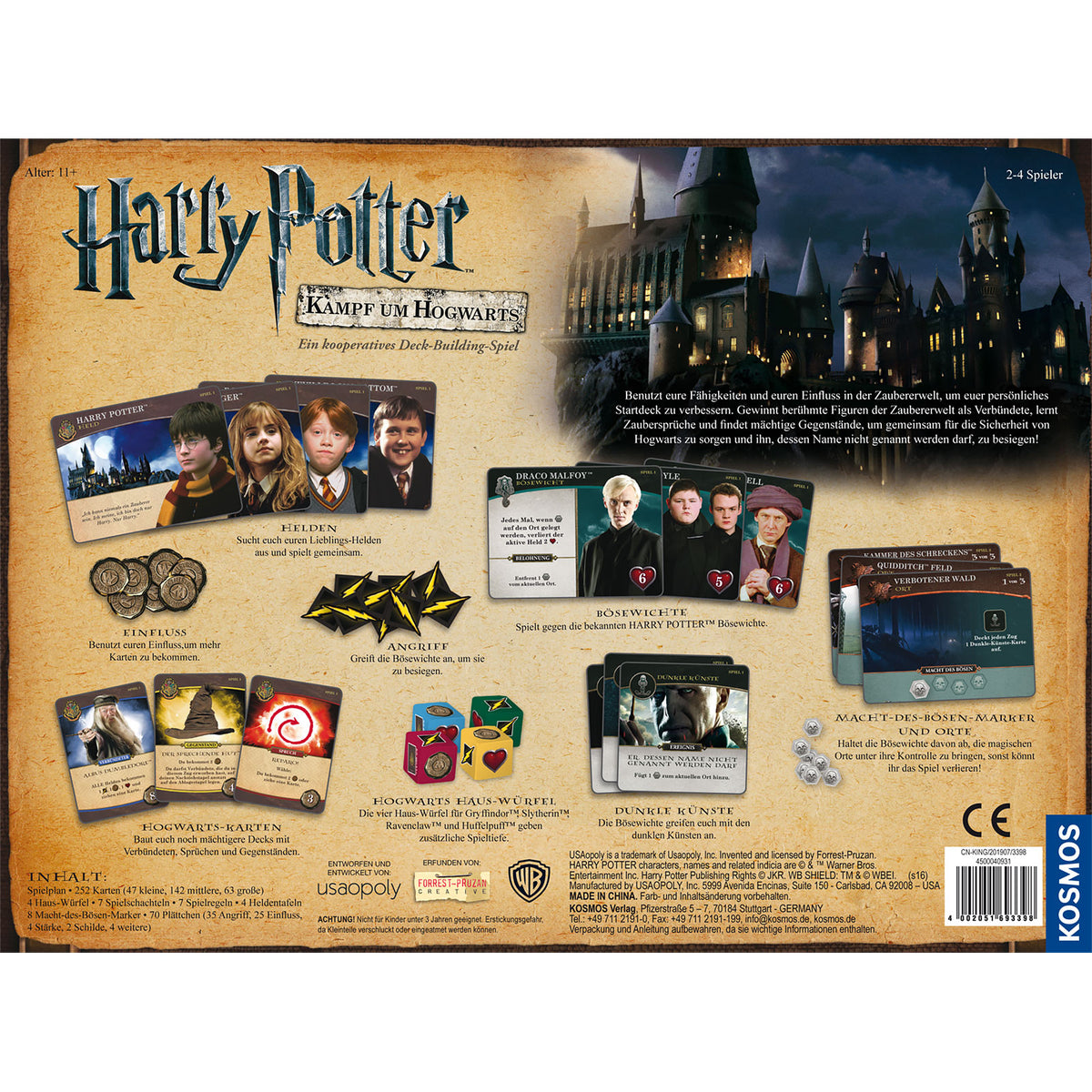 Immagine del prodotto Harry Potter - Battaglia per Hogwarts Gioco da tavolo