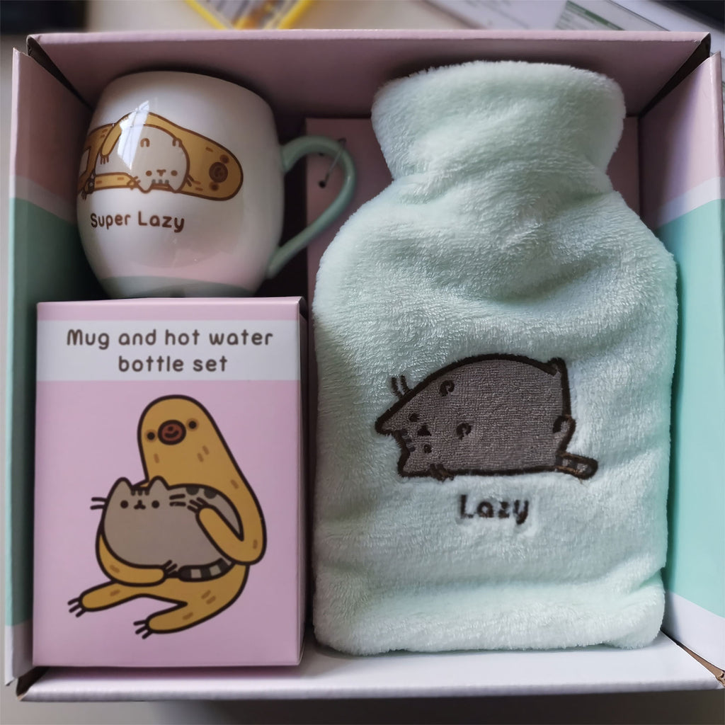 Immagine del prodotto Pusheen - Borraccia pigra con tazza