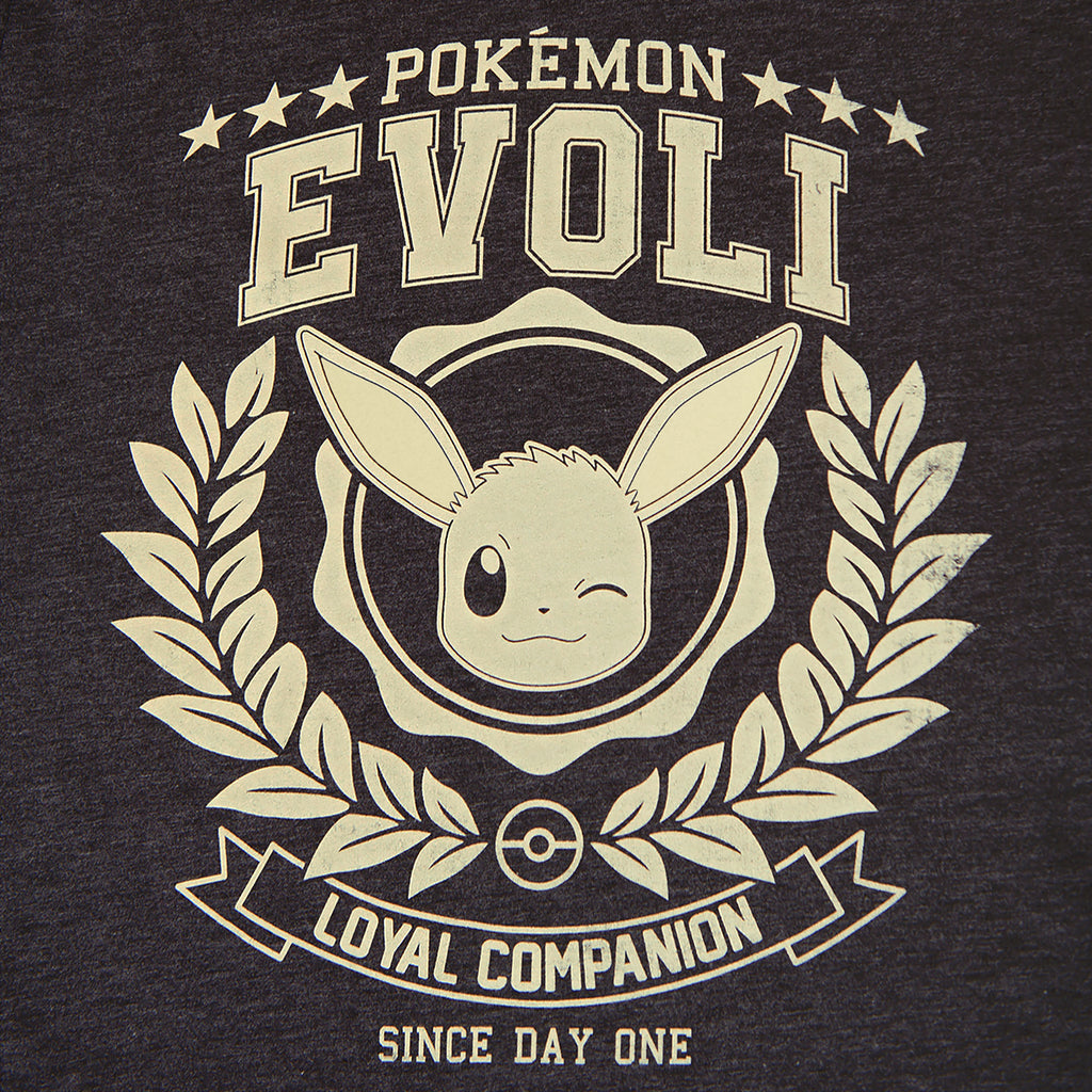 Immagine del prodotto Pokemon - Evoli Loyal Companion T-shirt grigia