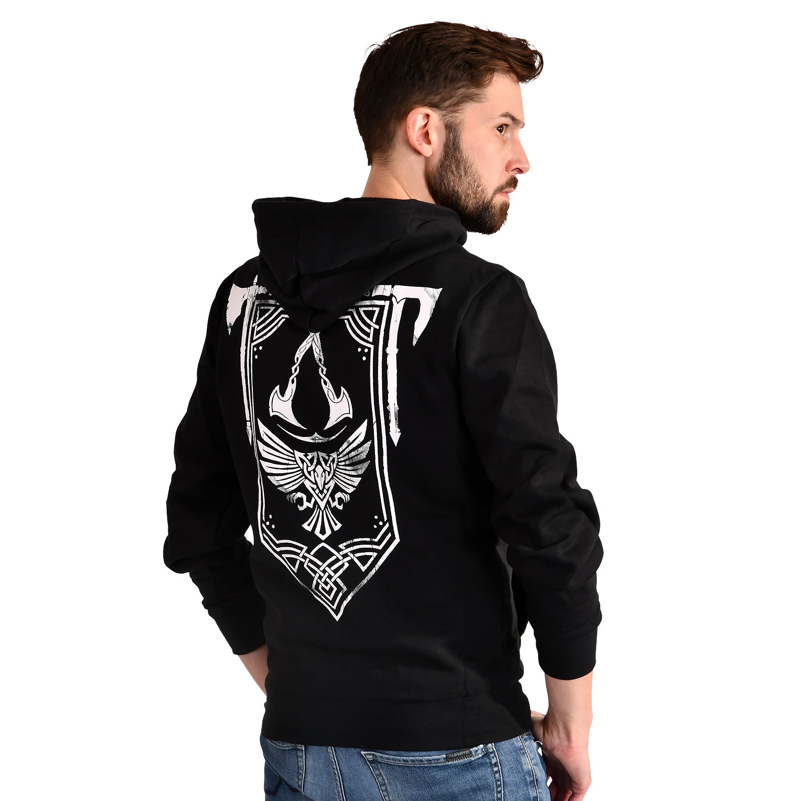 Immagine del prodotto Assassin's Creed - Valhalla Crest Banner Felpa con cappuccio nera