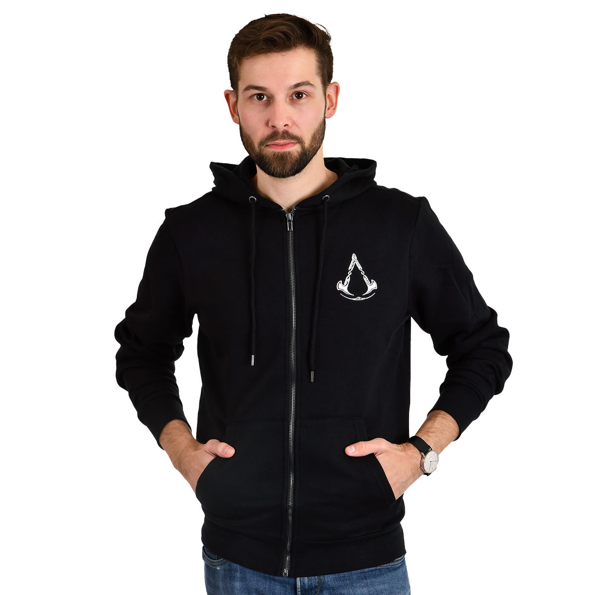 Immagine del prodotto Assassin's Creed - Valhalla Crest Banner Felpa con cappuccio nera