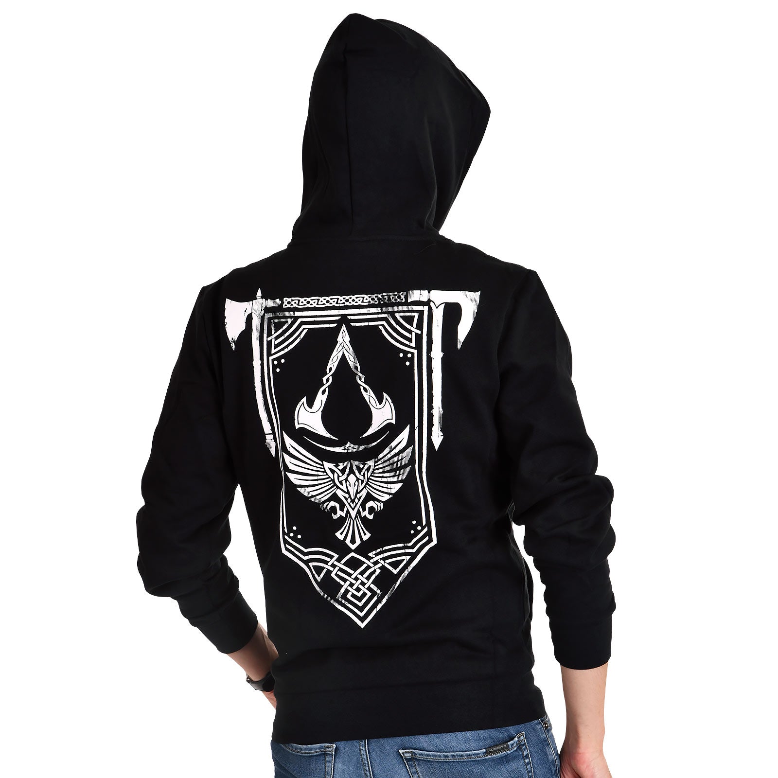 Immagine del prodotto Assassin's Creed - Valhalla Crest Banner Felpa con cappuccio nera