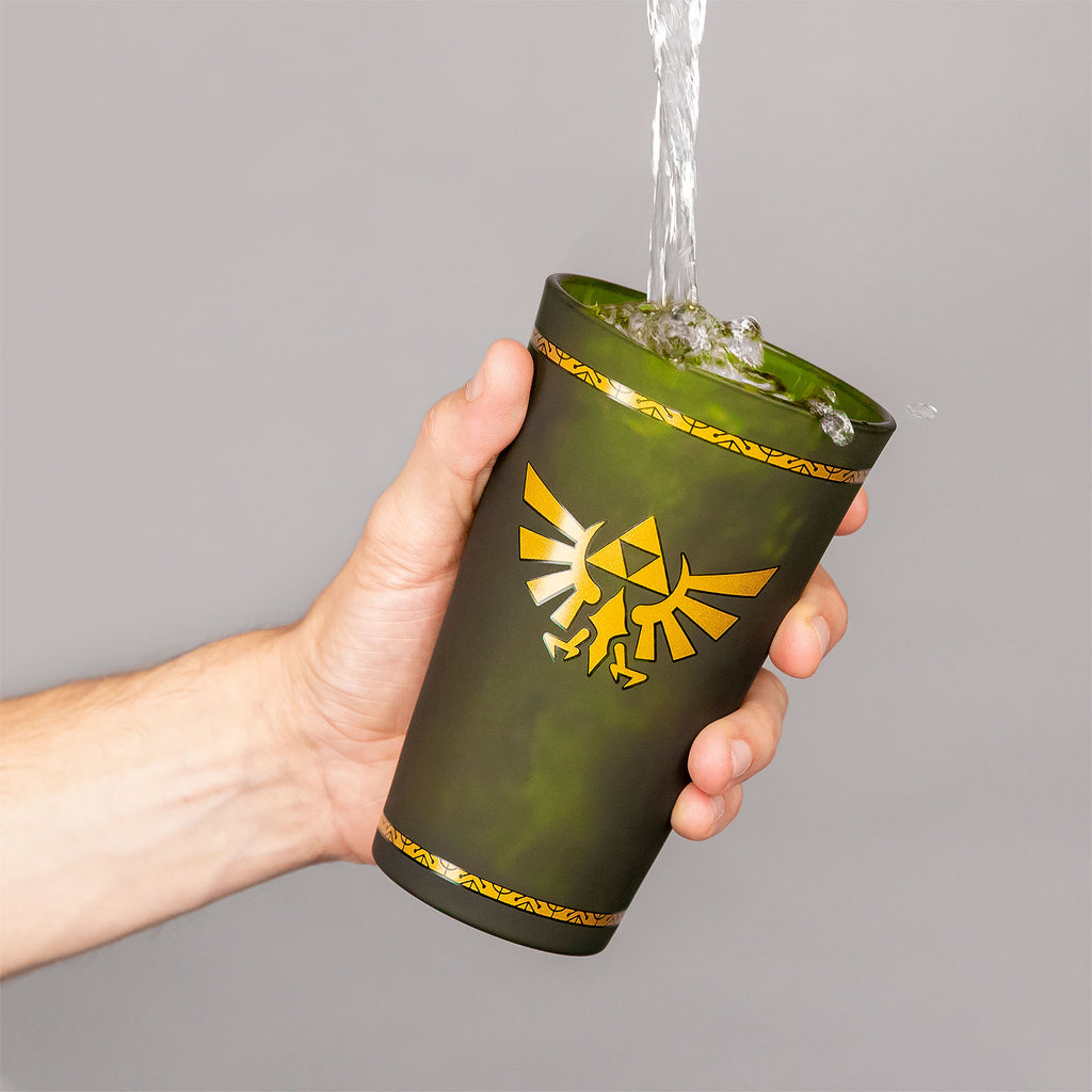 Product image Zelda - Hyrule Logo Glass