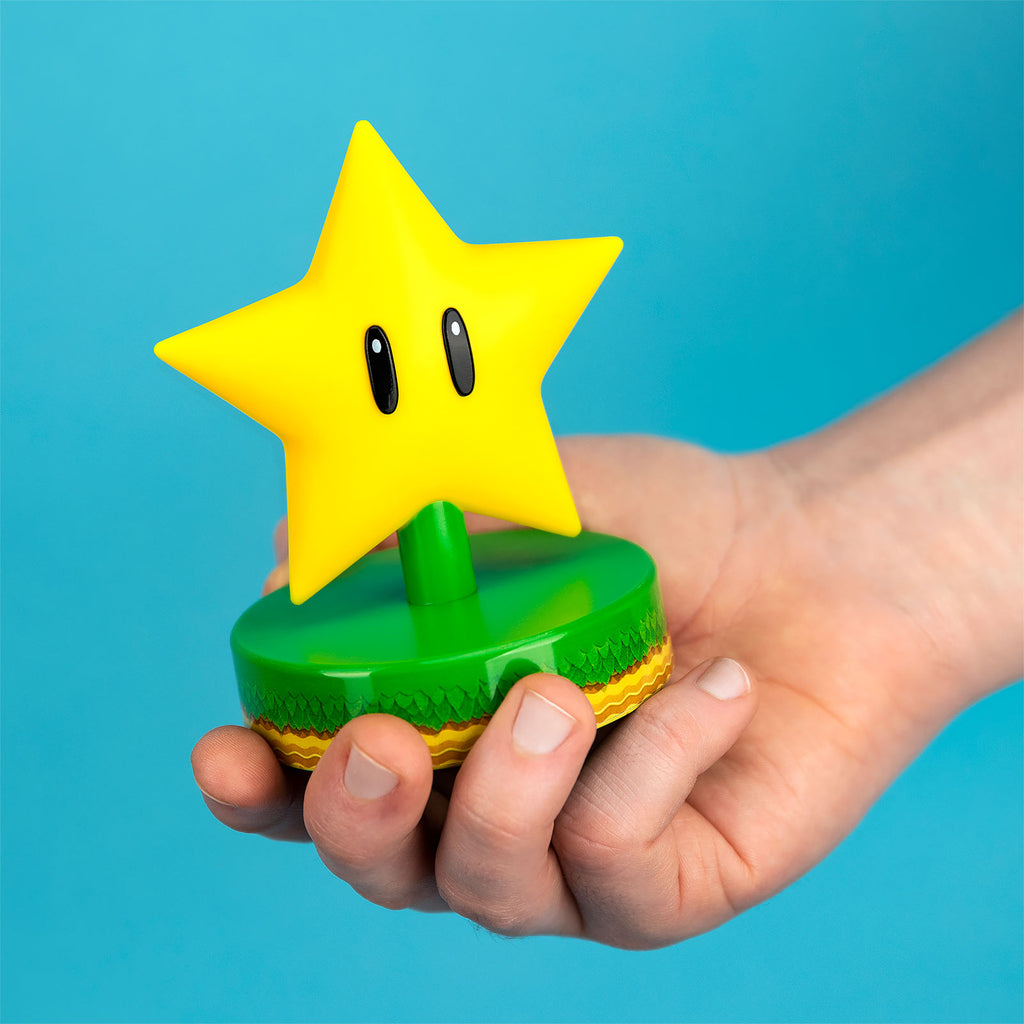 Product image Super Mario - Super Star Icons 3D Table Lamp