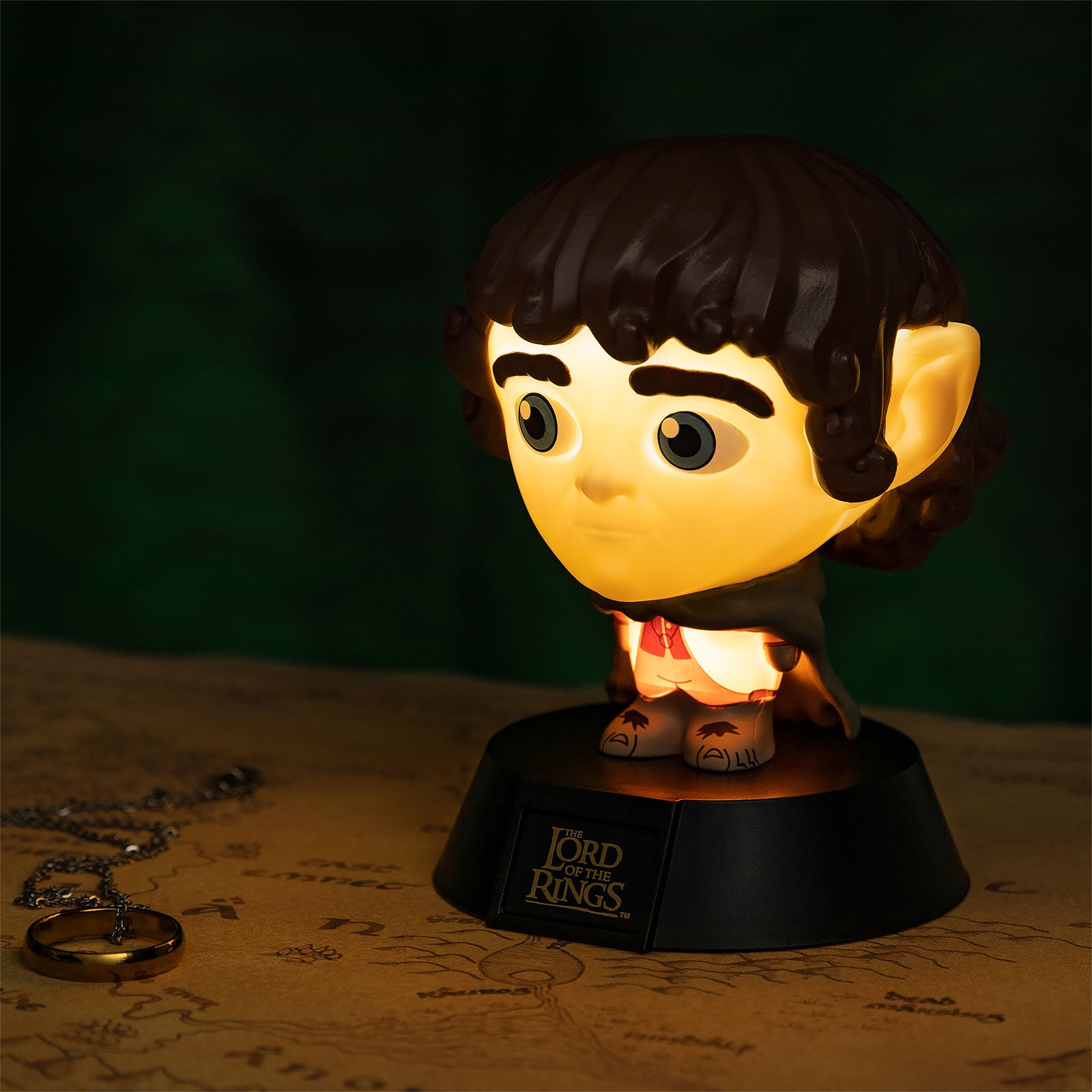 Immagine del prodotto Il Signore degli Anelli - Lampada da tavolo 3D con icone di Frodo