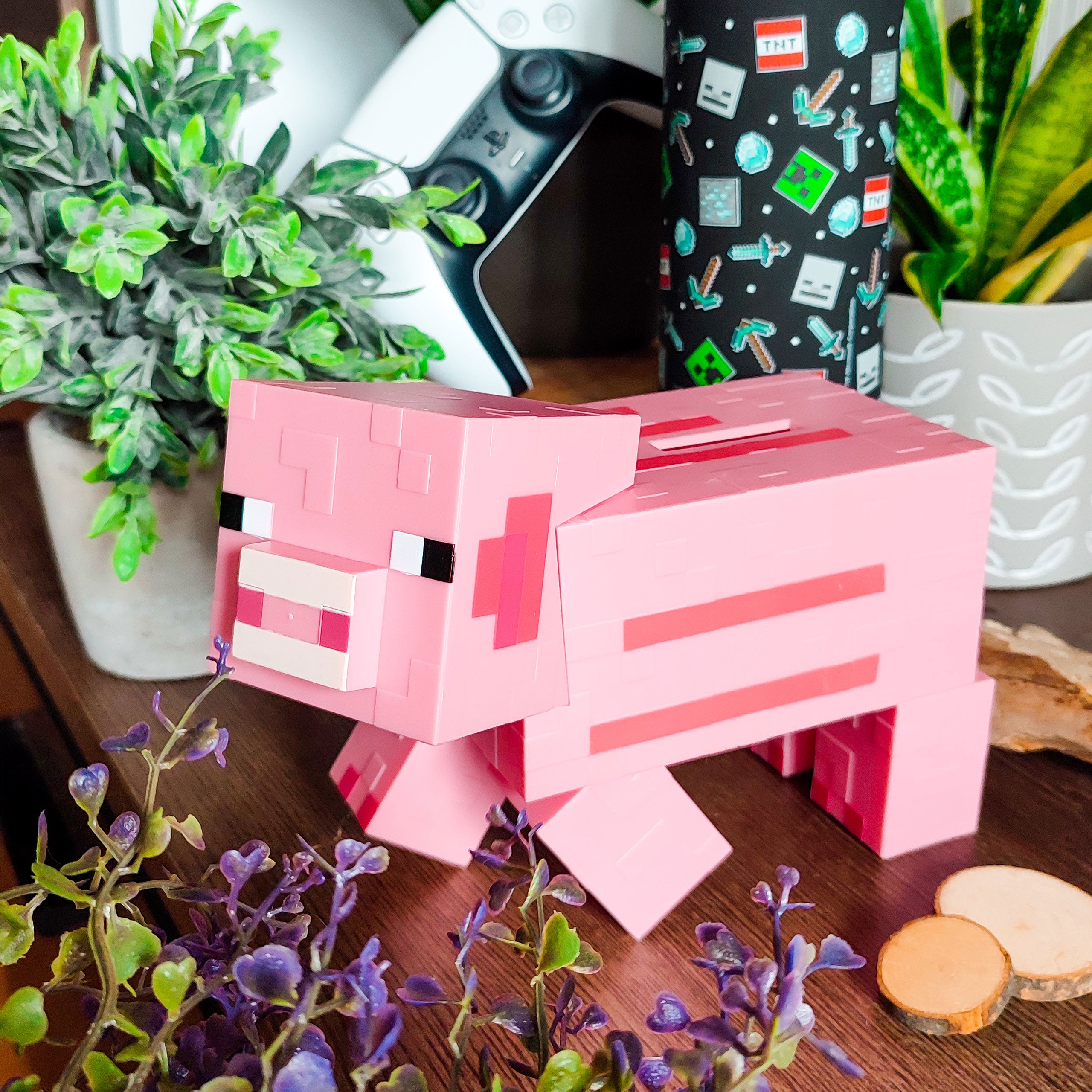 Immagine del prodotto Minecraft - Salvadanaio maiale pixelato