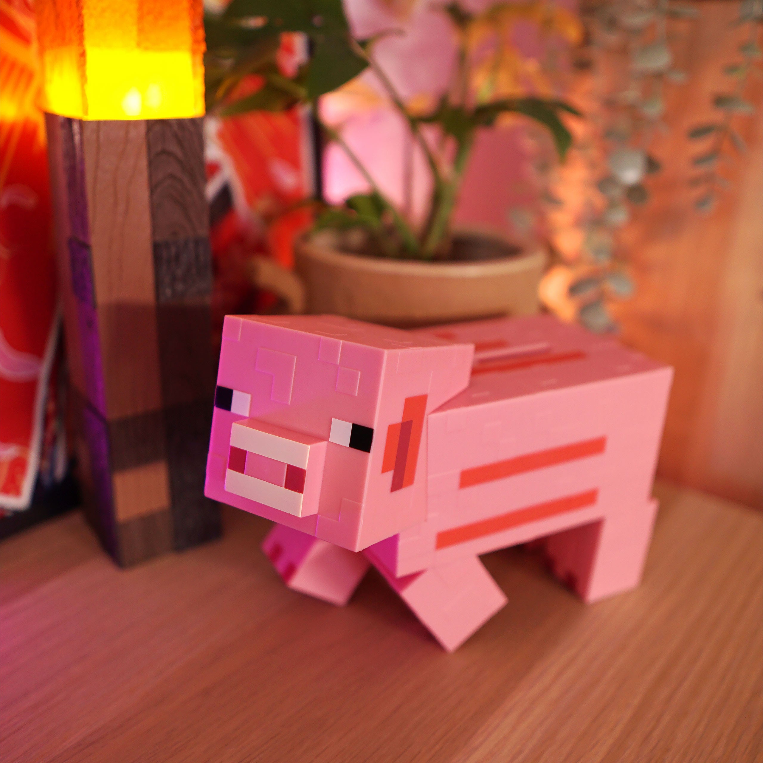 Immagine del prodotto Minecraft - Salvadanaio maiale pixelato