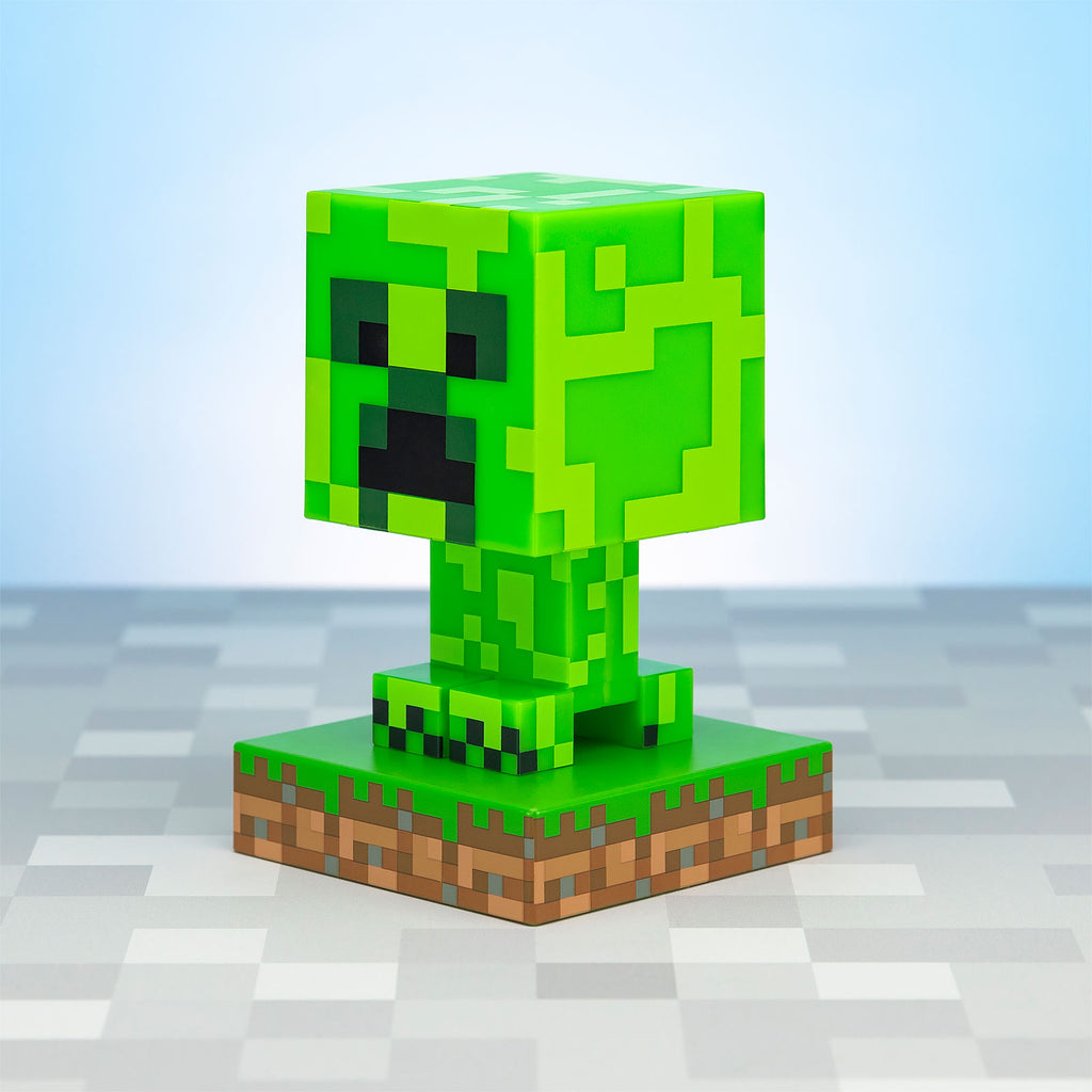 Immagine del prodotto Minecraft - Lampada da tavolo 3D Creeper Icons