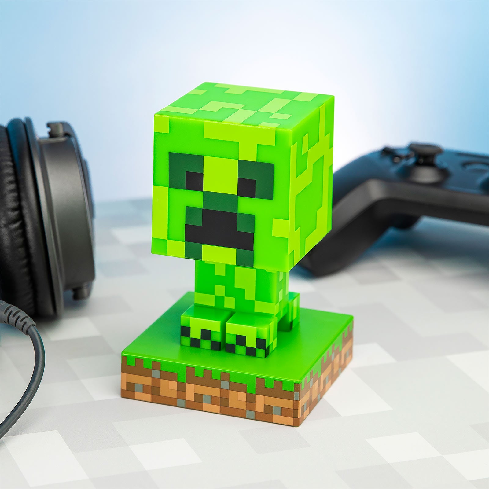 Immagine del prodotto Minecraft - Lampada da tavolo 3D Creeper Icons