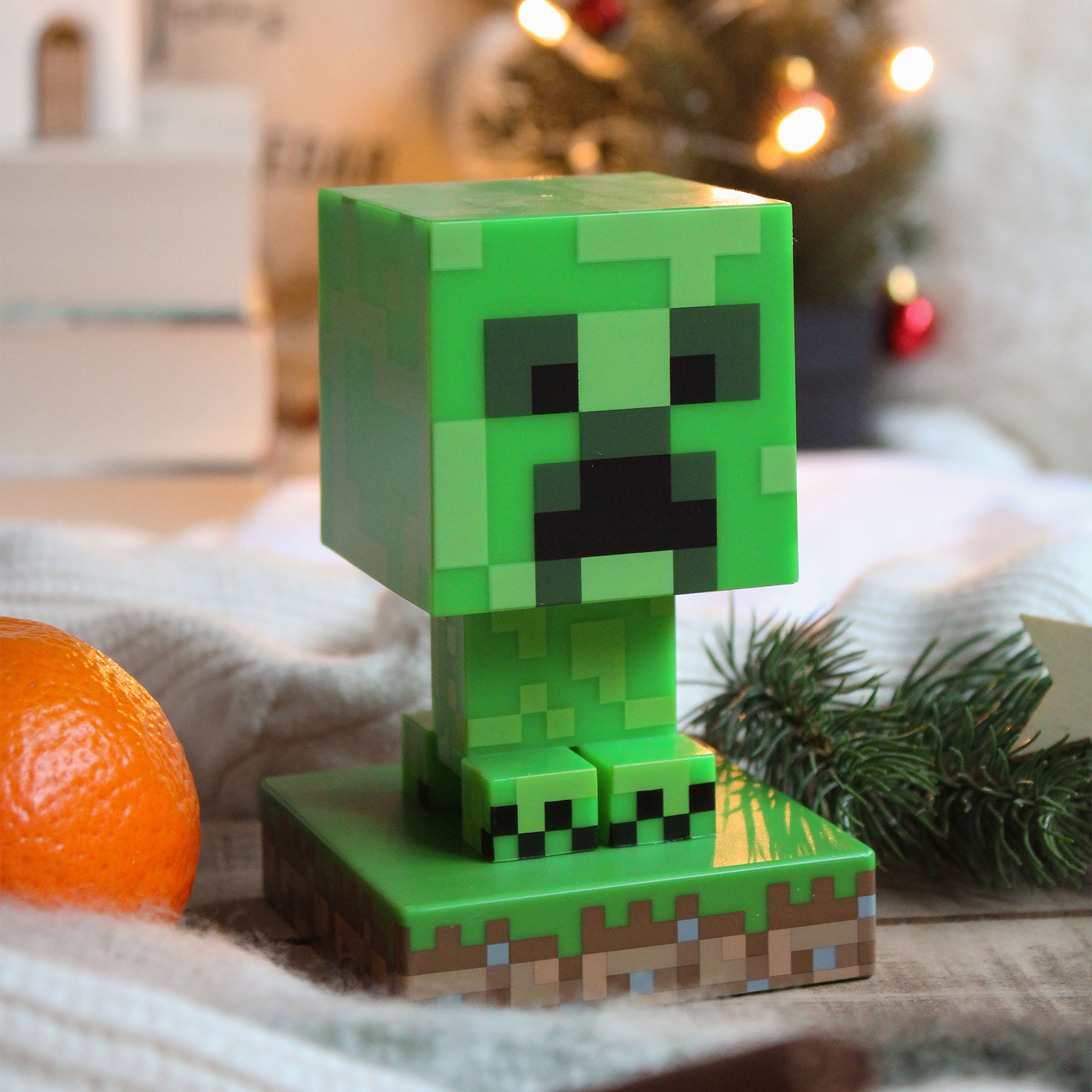 Immagine del prodotto Minecraft - Lampada da tavolo 3D Creeper Icons